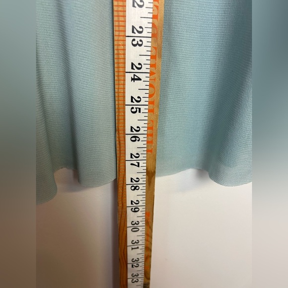 Vintage y2K Lane Bryant Teal Women’s Blouse Plus  Size 18-20 Satin Coquette Sexi - Picture 11 of 12